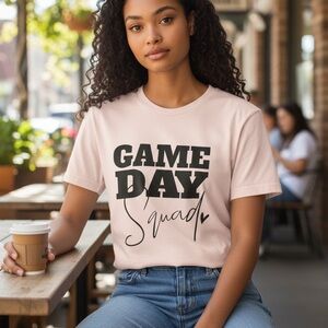 Game Day Squad Pink T-Shirt
